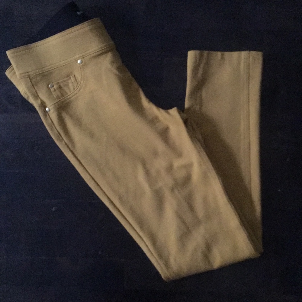 “Body By Us” Mustard Gold Leggings